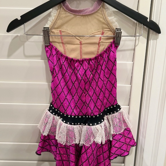 Pink and Black Jazz Dance Costume - Picture 2 of 5
